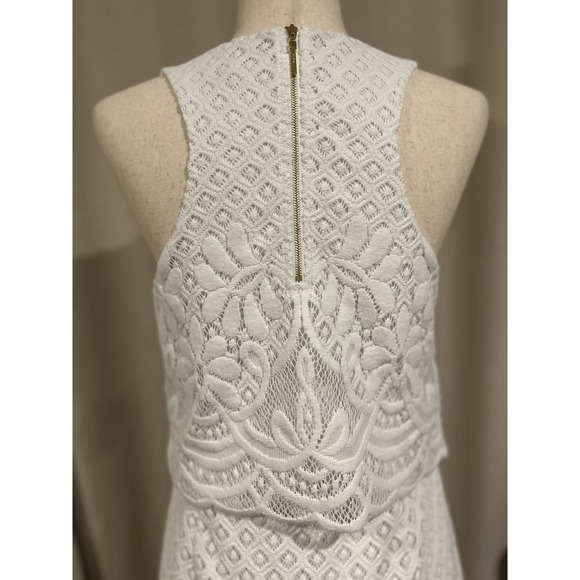 lilly‎ pulitzer dress Medium White With Lace - Picture 5 of 8